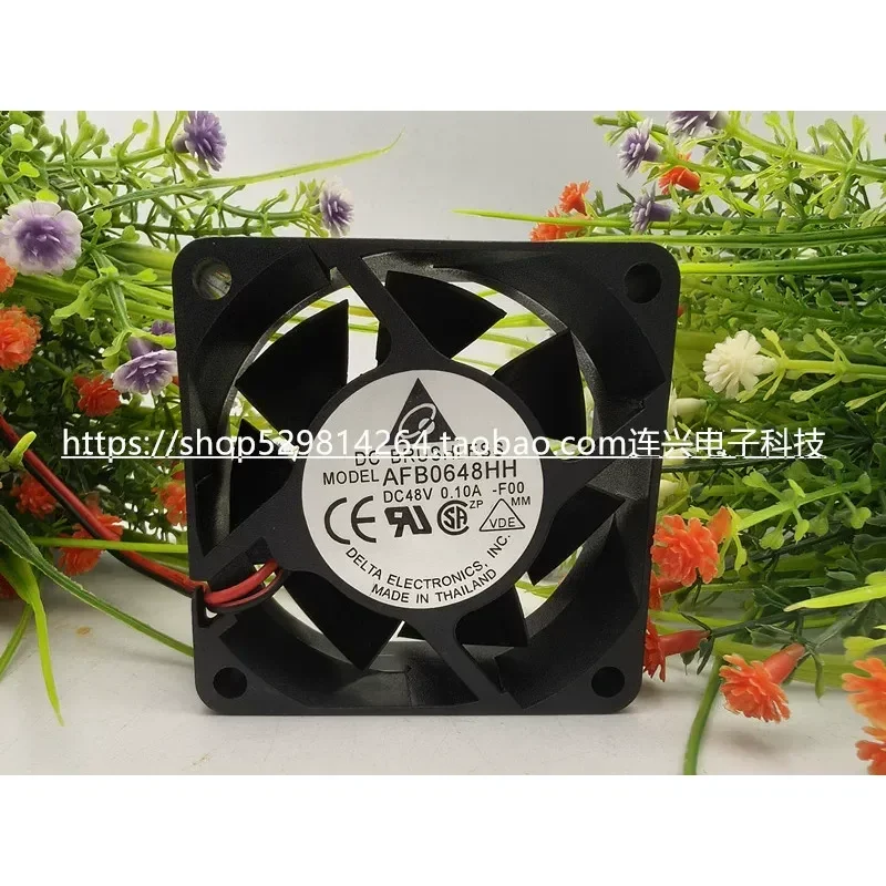 for AFB0648HH 48V 0.10A 6025 Switch Industrial Control Detection Alarm Fan Up to 6 cm