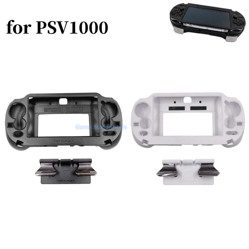 For PSV 1000 PSV1000 PS VITA 1000 L3 R3 Back Button Module Hand Grip Handle Joypad Stand Case with L2R2 Trigger Button Replacemt