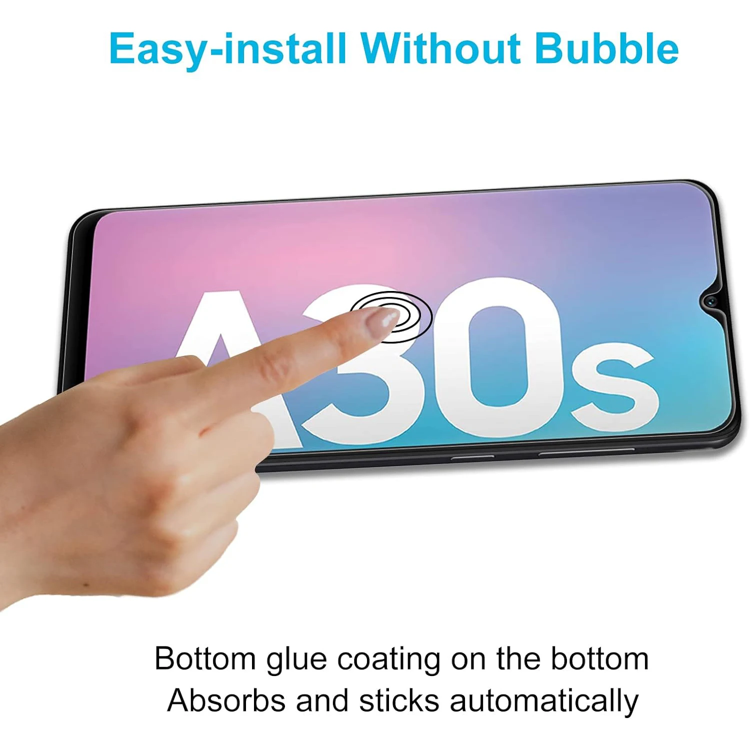 2 Stück/4 Stück gehärtetes Glas für Samsung Galaxy A30 A30s Displays chutzglas