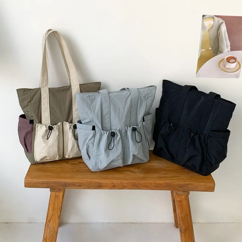 

Tote Bags for Women Shoulder Bags Casual Large Capacity Nylon Shopping Bags Class Bag for Girl Designer Bag Bolsos Mujer Сумка
