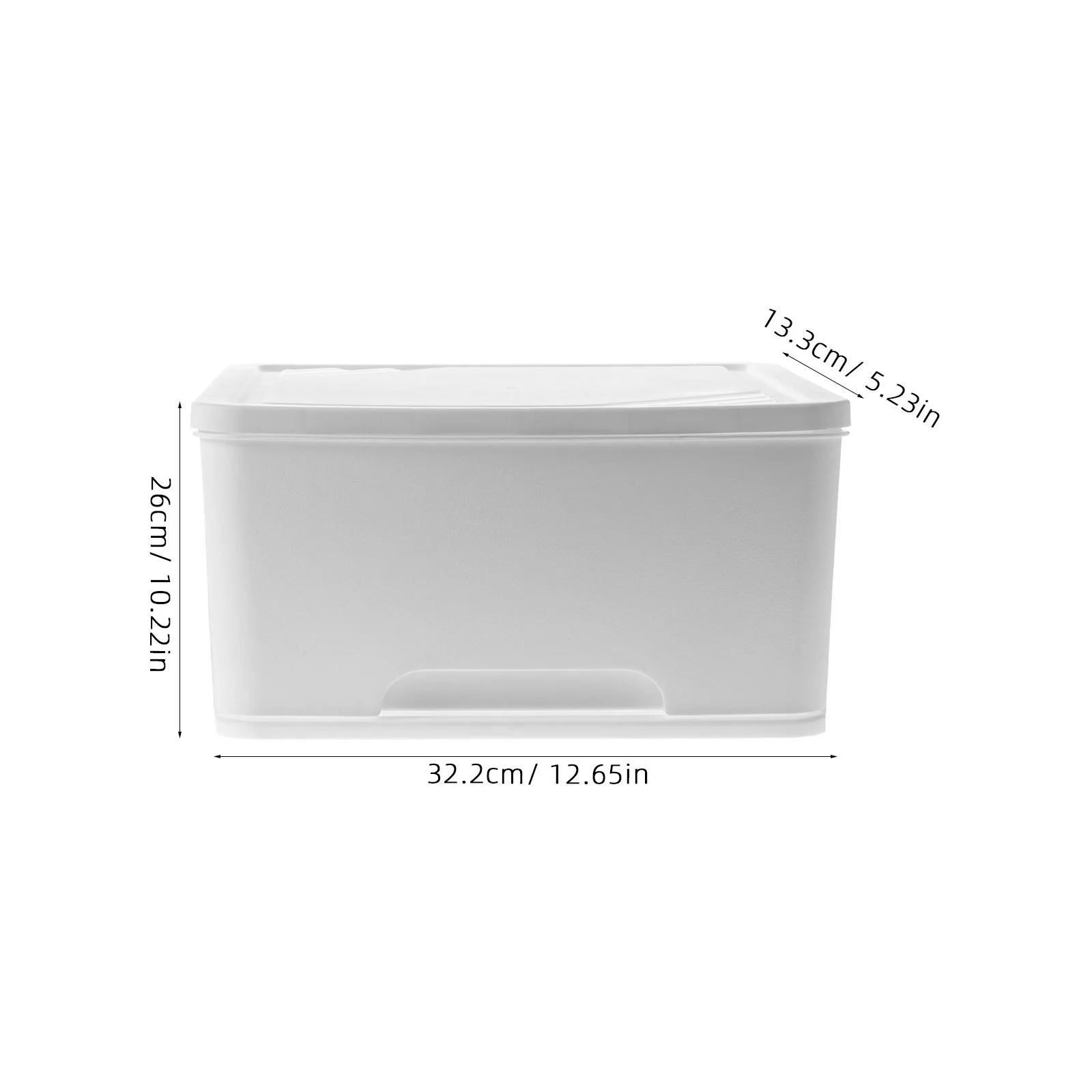 صندوق تخزين للأدراج، منظم جورب داخلي قابل للتكديس للملابس الداخلية، حمالات الصدر، الأوشحة، خزانة المناشف، أشتات منزلية #2