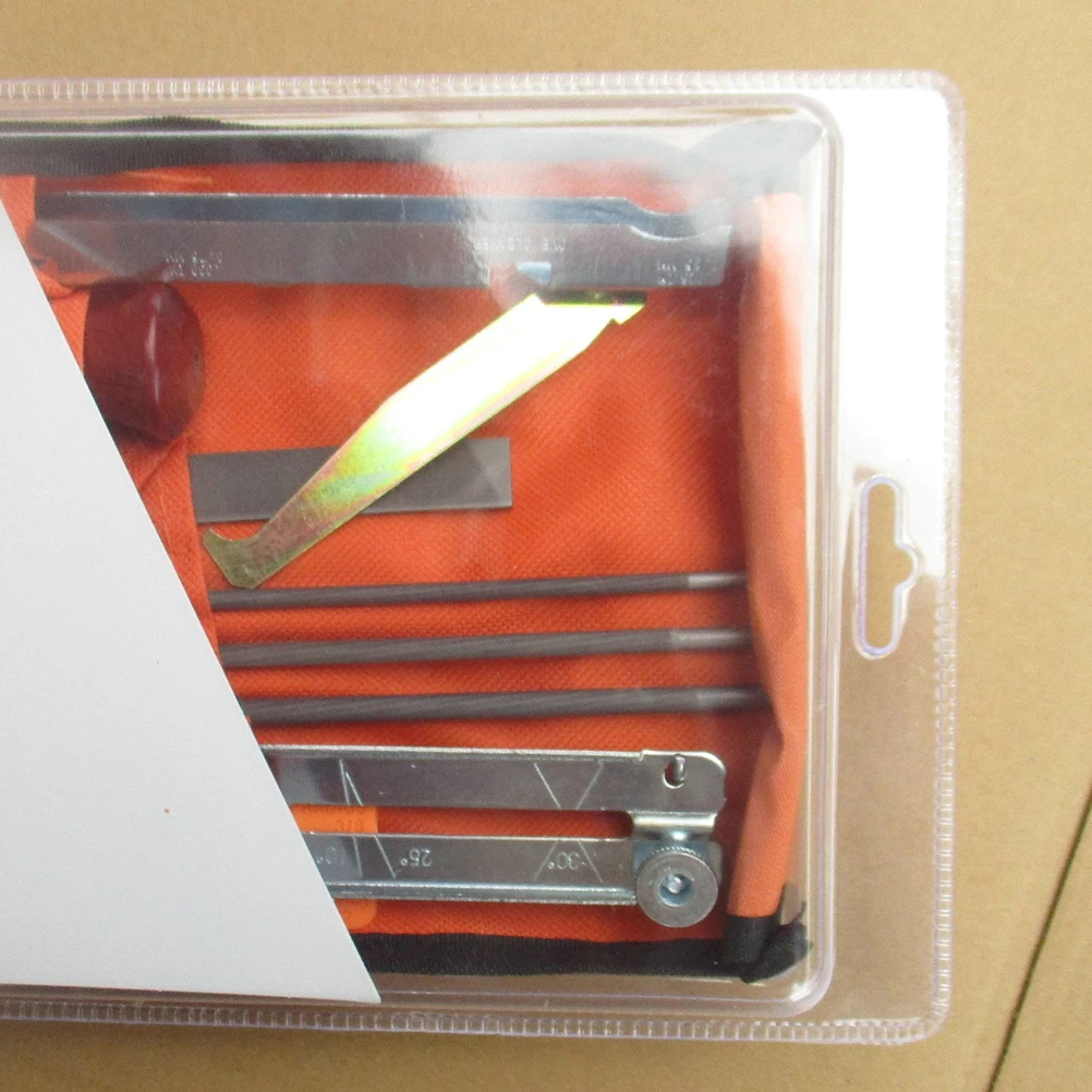 

10pcs Chainsaw Sharpener Sharpening File Kit Professional Metal Durable Uniform Height Smooth Portable