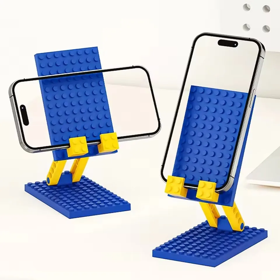 Flexible Folding Phone Holder Creative Foldable Desktop Stand Silicone Anti Slip Anti Fall Lazy Bracket For Phone Tablet Laptop view 2