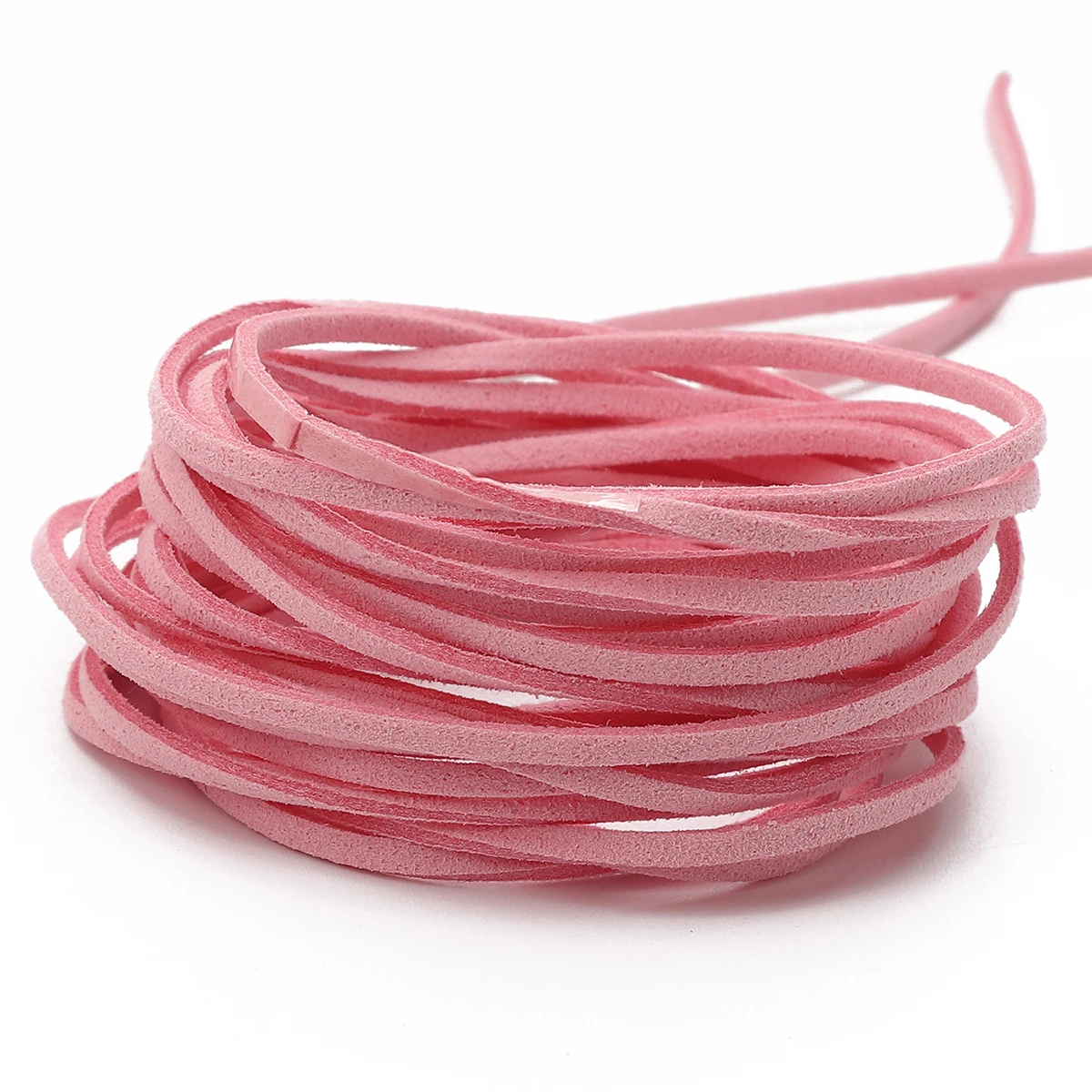 3mm Flat Double Sided Suede Cord for DIY Beading