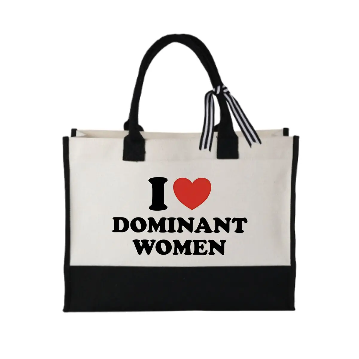 

Dominant Women Power Art Shoulder Shopping Casual Beach Bag Large Capacity Handbag
