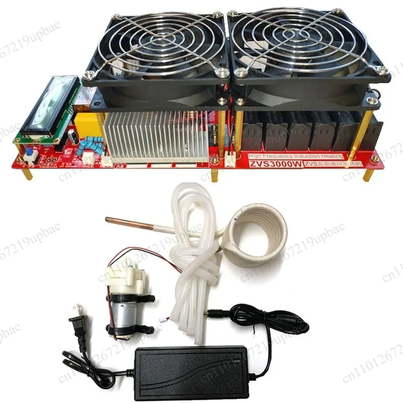 3000W 55A ZVS Induction Heater Flyback Driver Module with Coil Pump Power Adapter Good Heat Dissipation