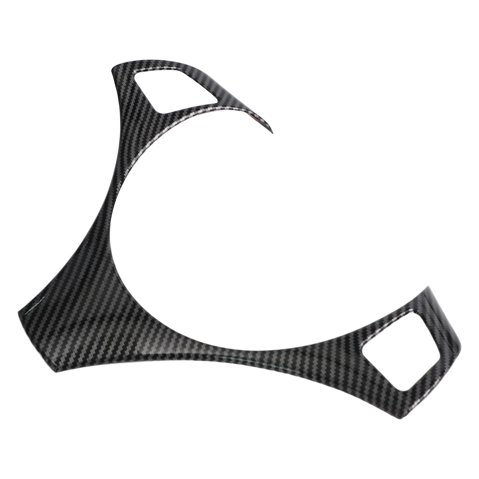 

Trim Sticker Steering Wheel Cover Car Interior Accessories 1pc ABS Black Carbon Fiber Stylish For BMW 3 Series