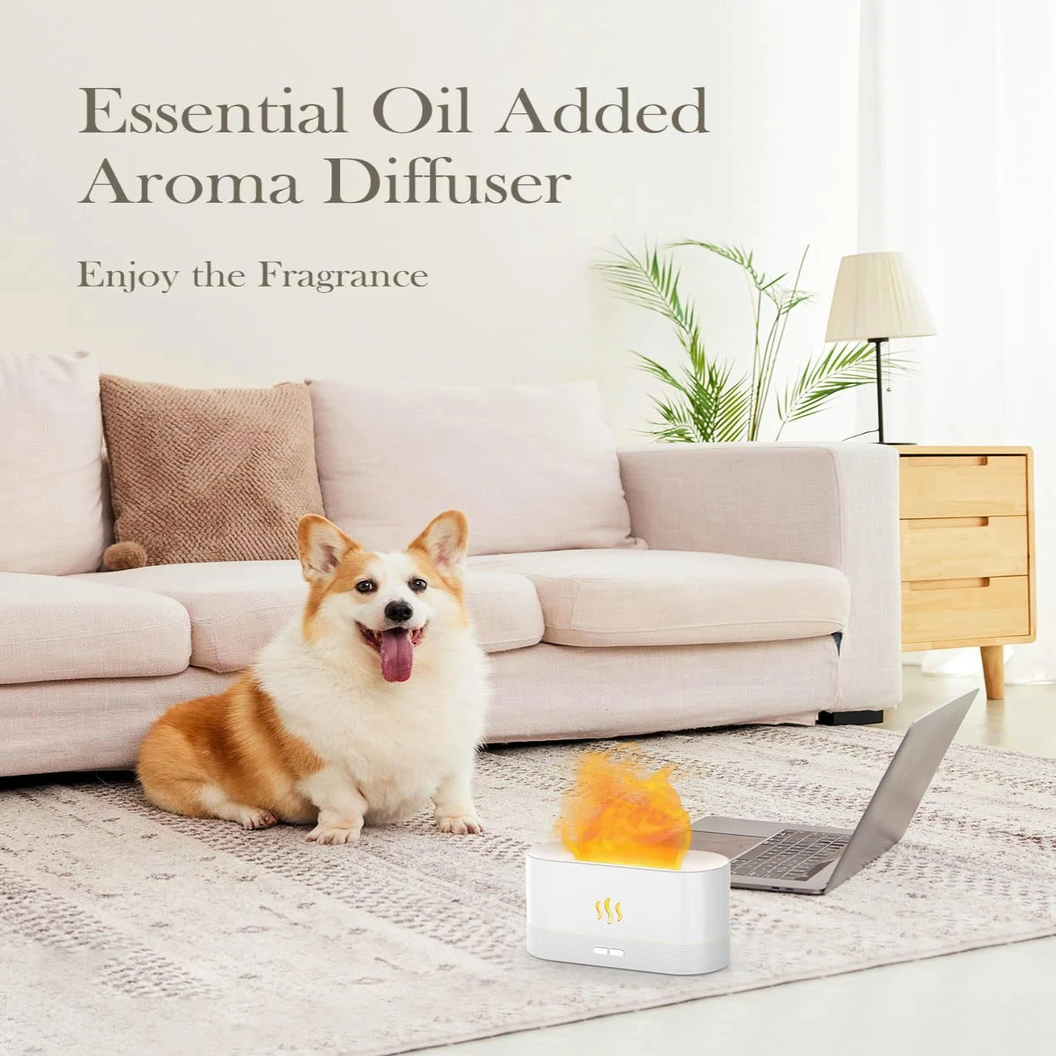 esperienza di rilassamento quotidiano. Divertiti l'atmosfera rilassante ha creato dal morbido bagliore della luce a LED che è caratterizzato da indulgere in