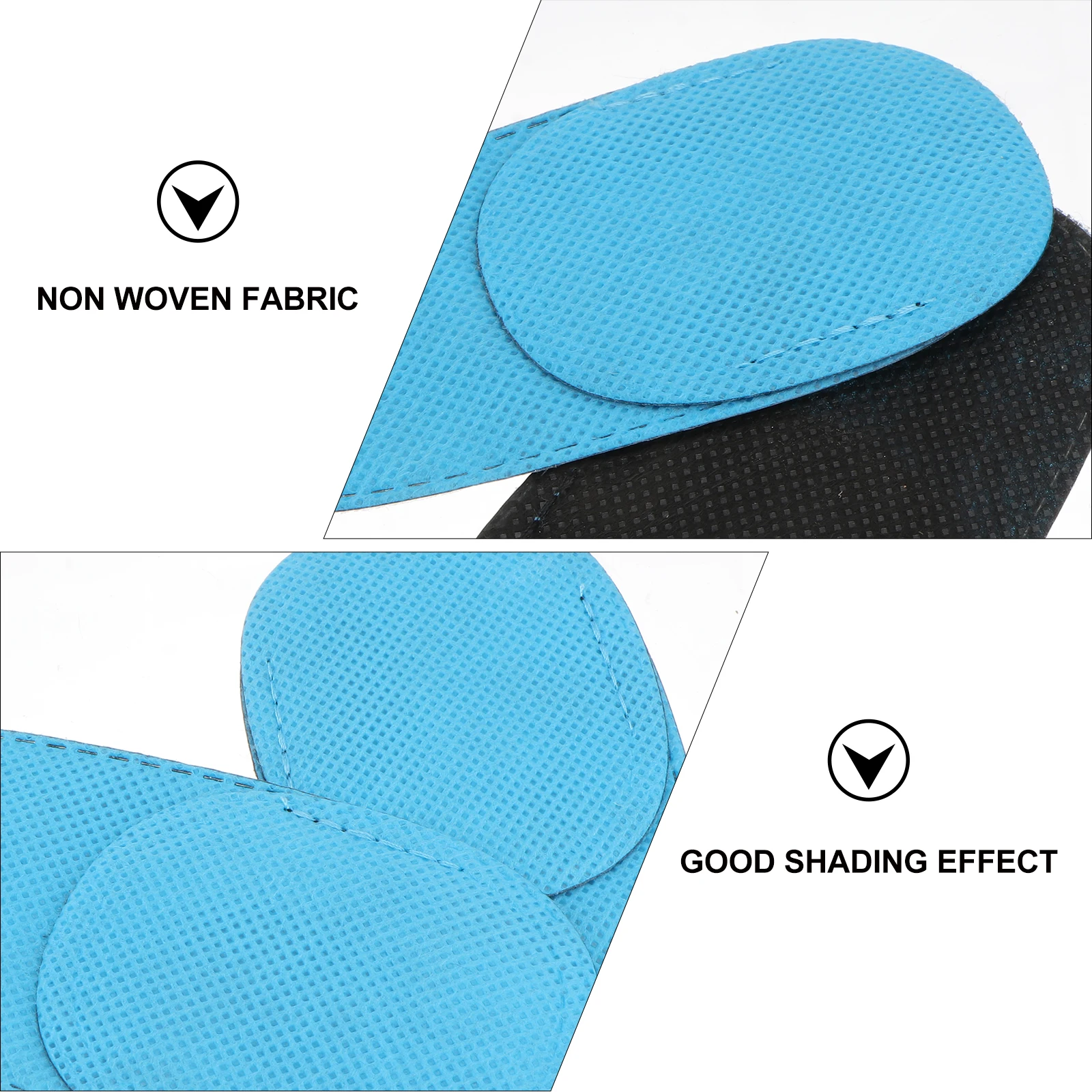 

6pcs For Amblyopia Treatment Lazy Kids Reusable Soft Comfortable No Light Leak Eye Patch For Kids Blue