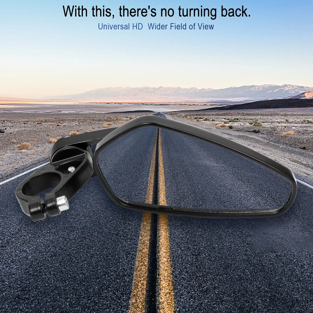 Espejos retrovisores para manillar de patinete eléctrico de aluminio CNC, pieza para monopatín Kaabo Mantis King GT /Pro