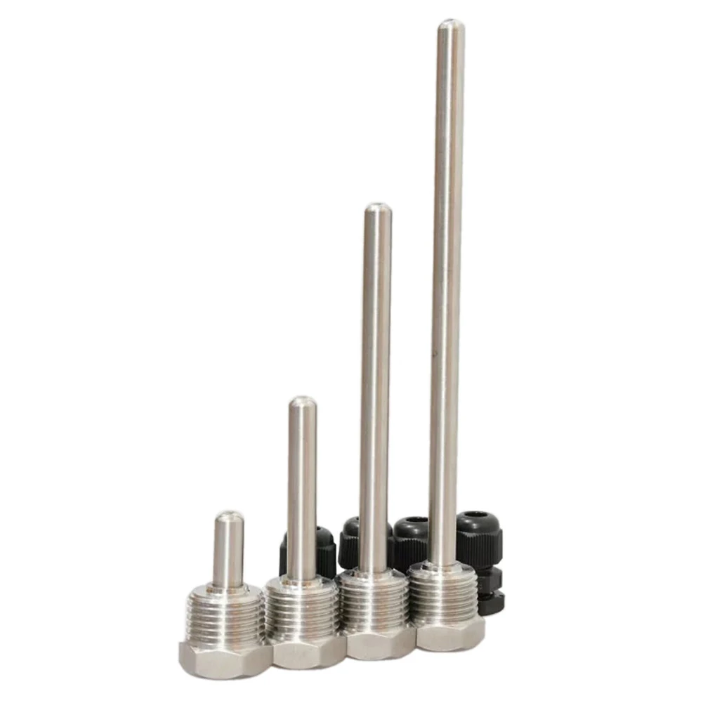 Imagem -03 - Thermowell de 304 Bolso de Imersão para Sensor de Temperatura Linha 2g Od6 mm 30200 mm Aço Inoxidável