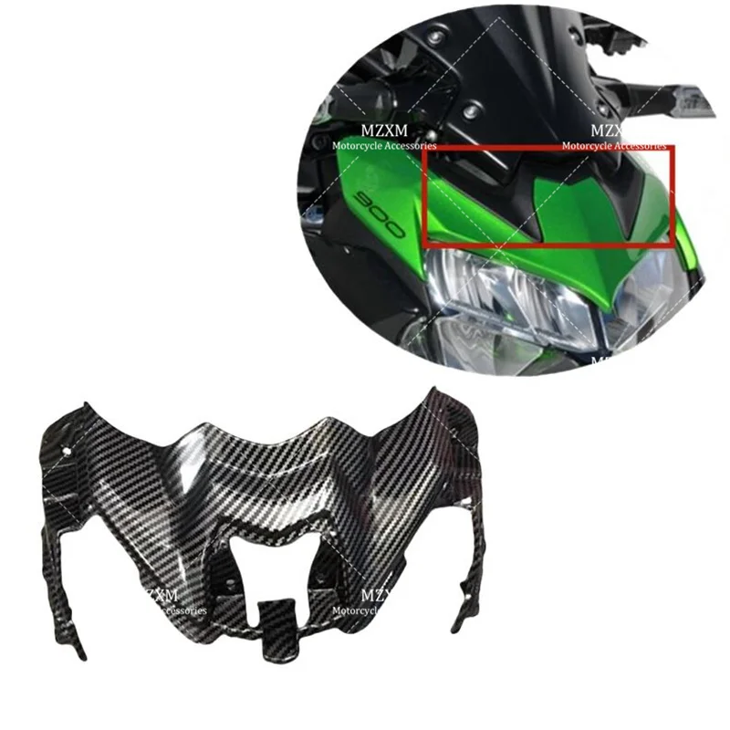 

Front Hood Bracket Upper Nose Headlight Fairing Cowls Cover Fit for Kawasaki Z900 Z 900 2020 2021 2022 2023 2024