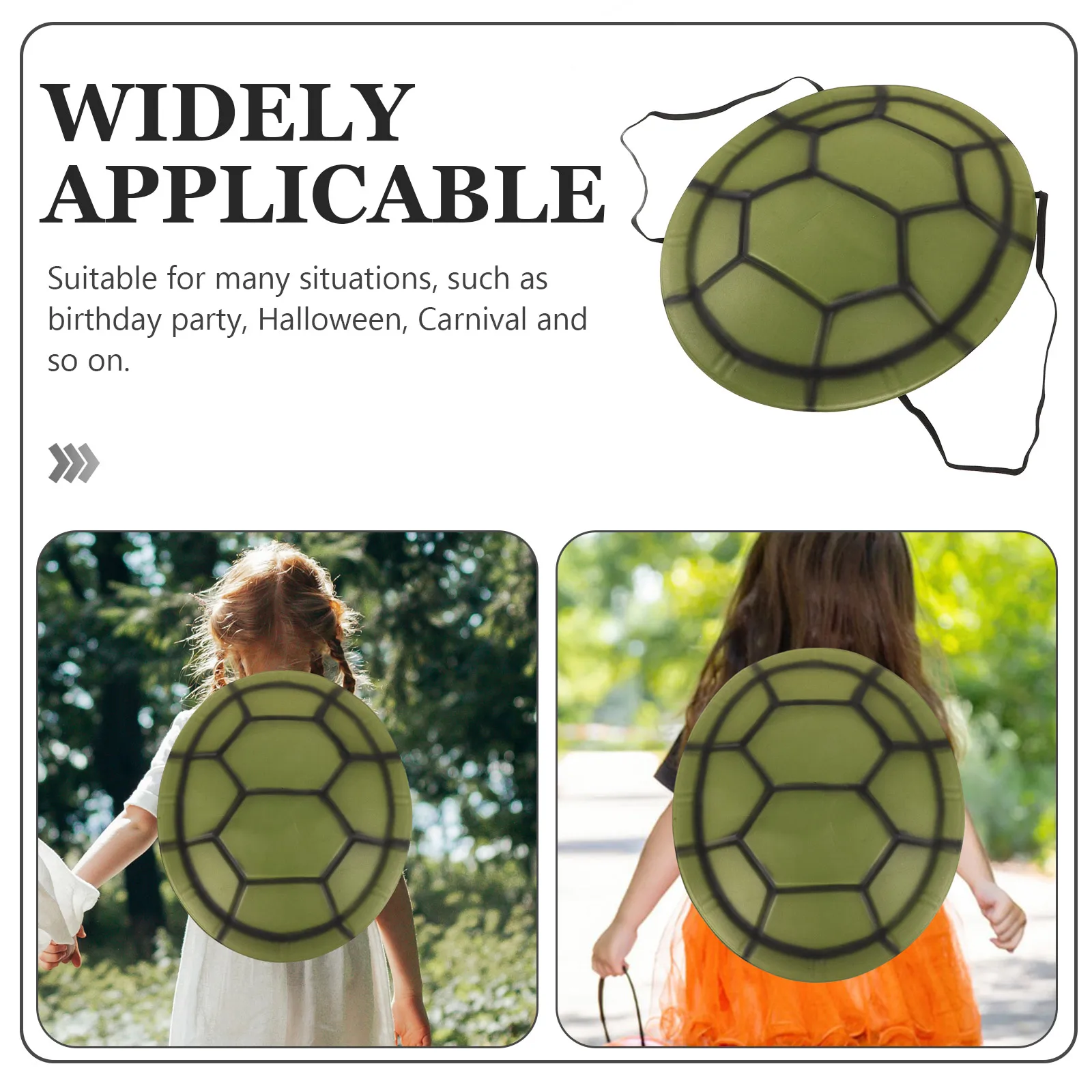 Turtle Shell Costume Turtle Shell Cosplay Tortoise Prop Halloween Role Play Party Favor Costume Accessory For Halloween Carnival