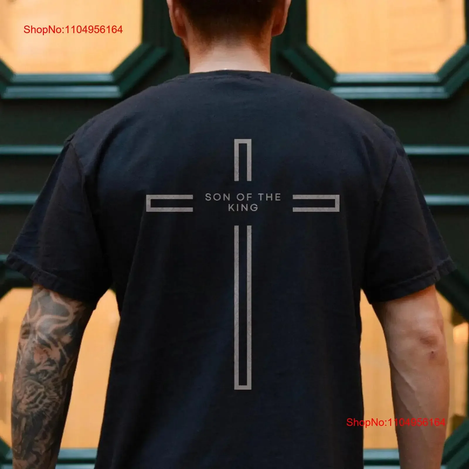 

Mens Christian T Shirt Christianity for Him Bible Verse Clothing Religious Faithful s Dad vintage Washed designer clothes