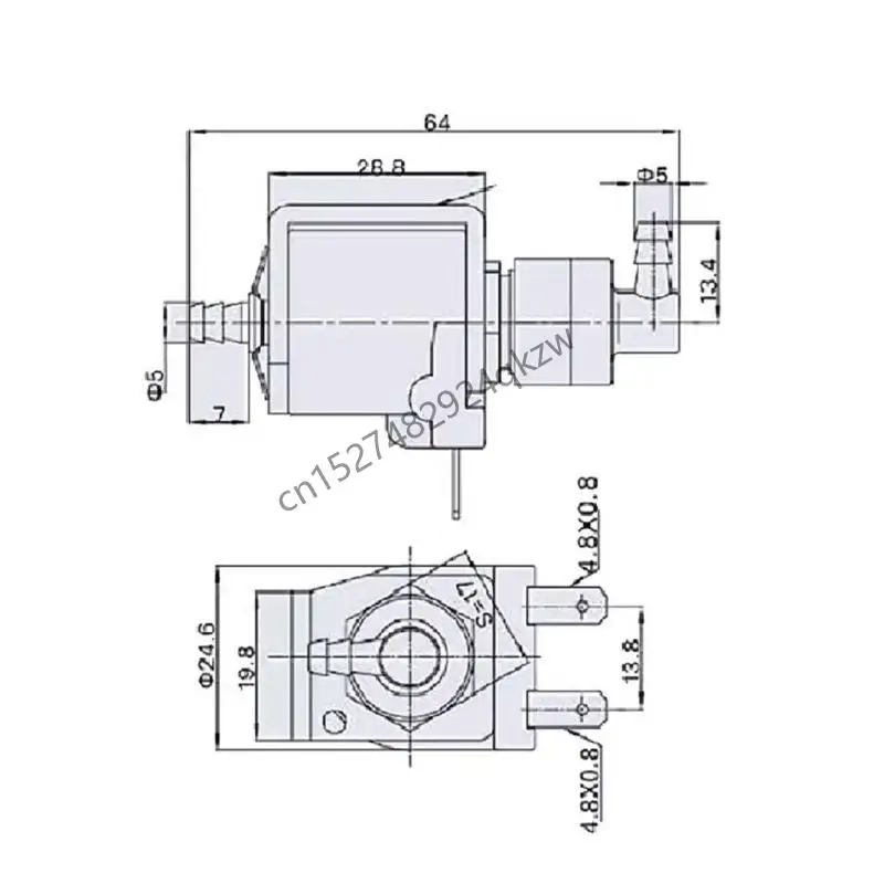 

R9CD термостойкий соленоидный соленоидный насос промышленного водяного насоса для долгосрочной стабильности