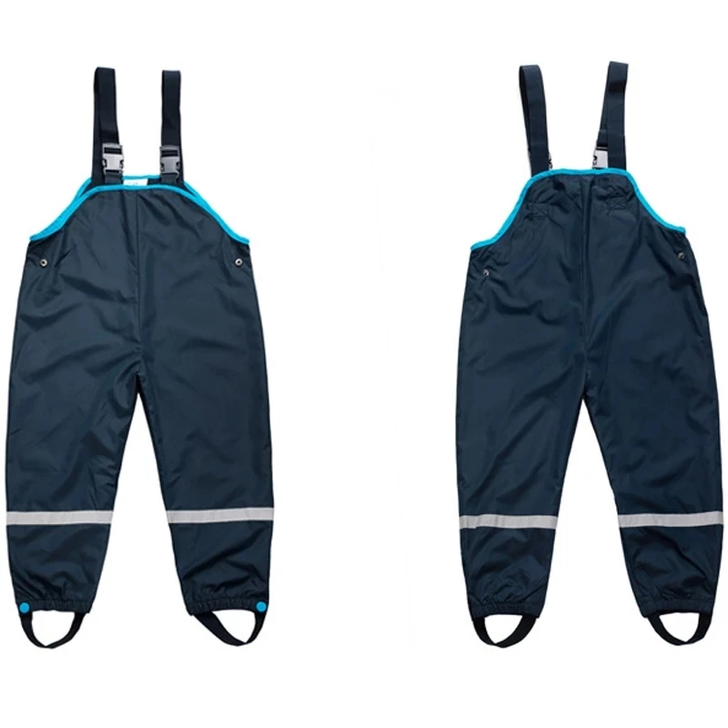 New 2022 Children Waterproof Overalls Brand Baby Boys Girls Trousers 1-7Yrs Children ski pants Boys Girl overalls childrens 520