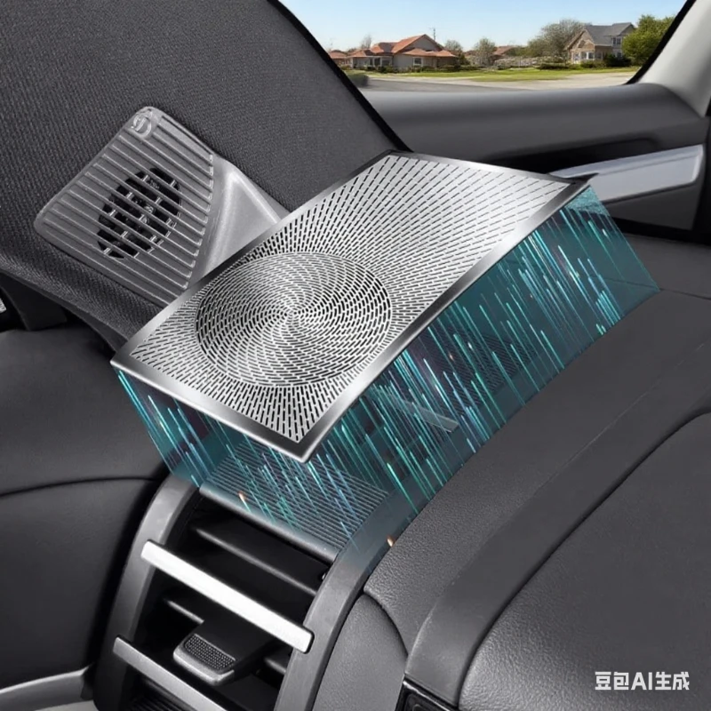 

For BYD Leopard 7 Titanium 7 2025 Stainless Steel Car Dashboard Air Vent Cover Dust Shield Interior Upgrade Accessories
