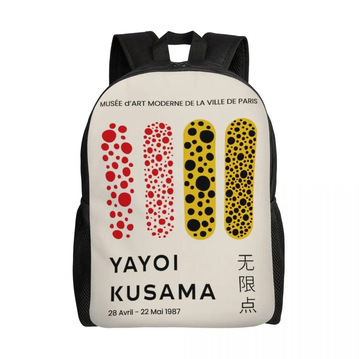 

Индивидуальный рюкзак Yayoi Kusama с абстрактным рисунком для мужчин и женщин, Повседневная сумка для школы и колледжа