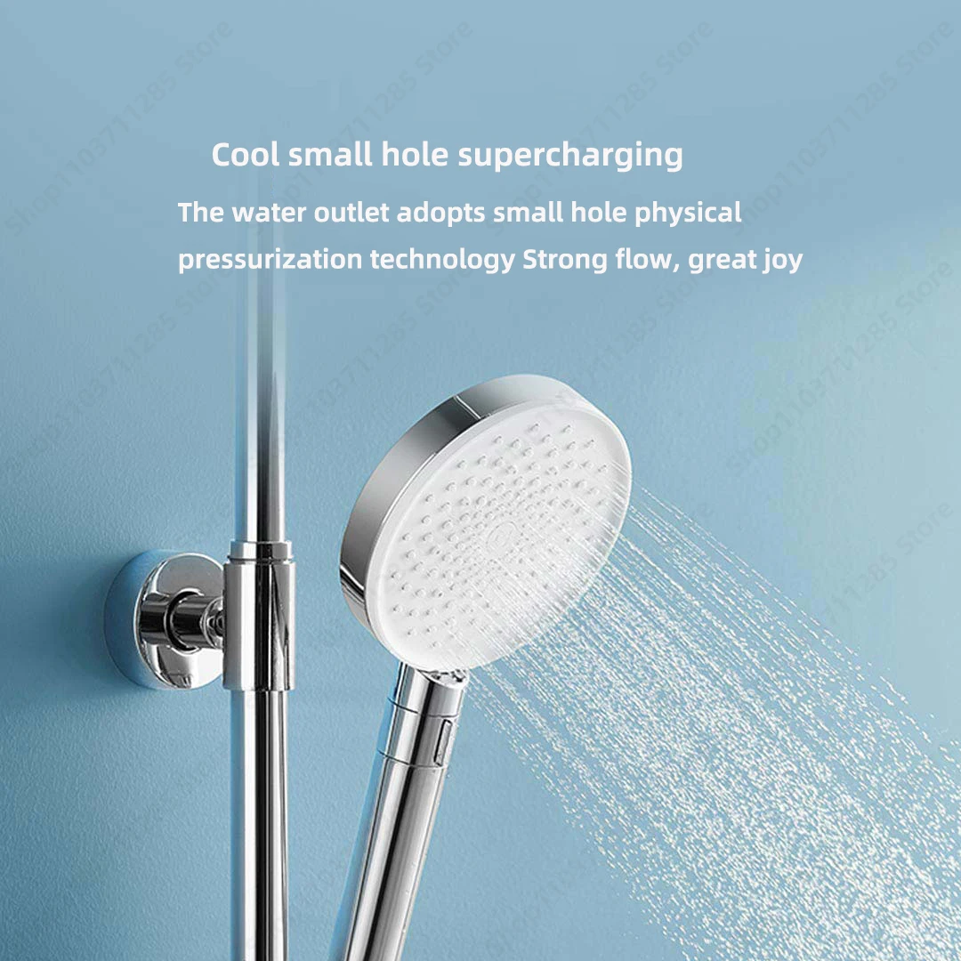 Xiaomi Mijia Booster Hand Shower Pressurized water outlet Low-noise Water Inlet Technology Anti-scald handle design MJZYSCHSO1DB