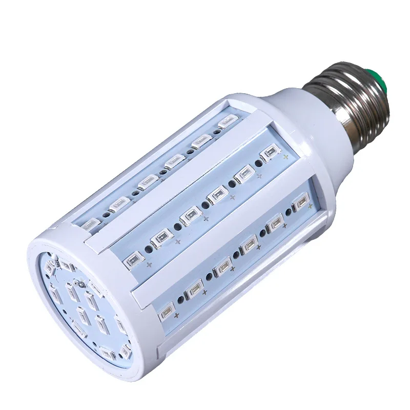 装飾用LED電球,5W,10W,15W,20W,30W,e27,屋内照明,緑,ピンク,庭,芝生,d5730用