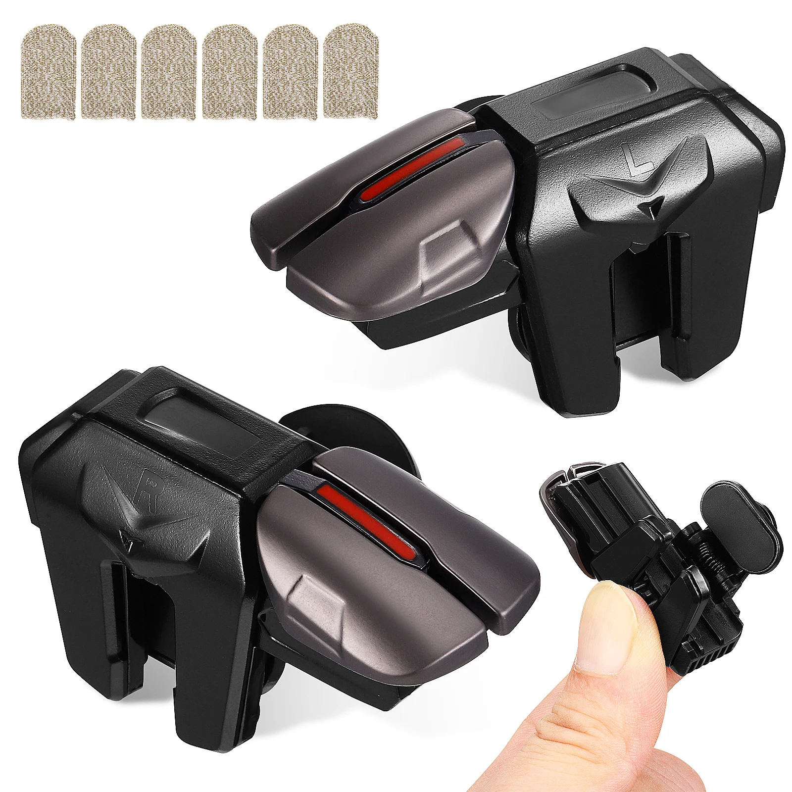 

Auxiliary Button Cell Phone Grips Finger Sleeve Mobile Triggers Game Supplies Accessories Touch Screen