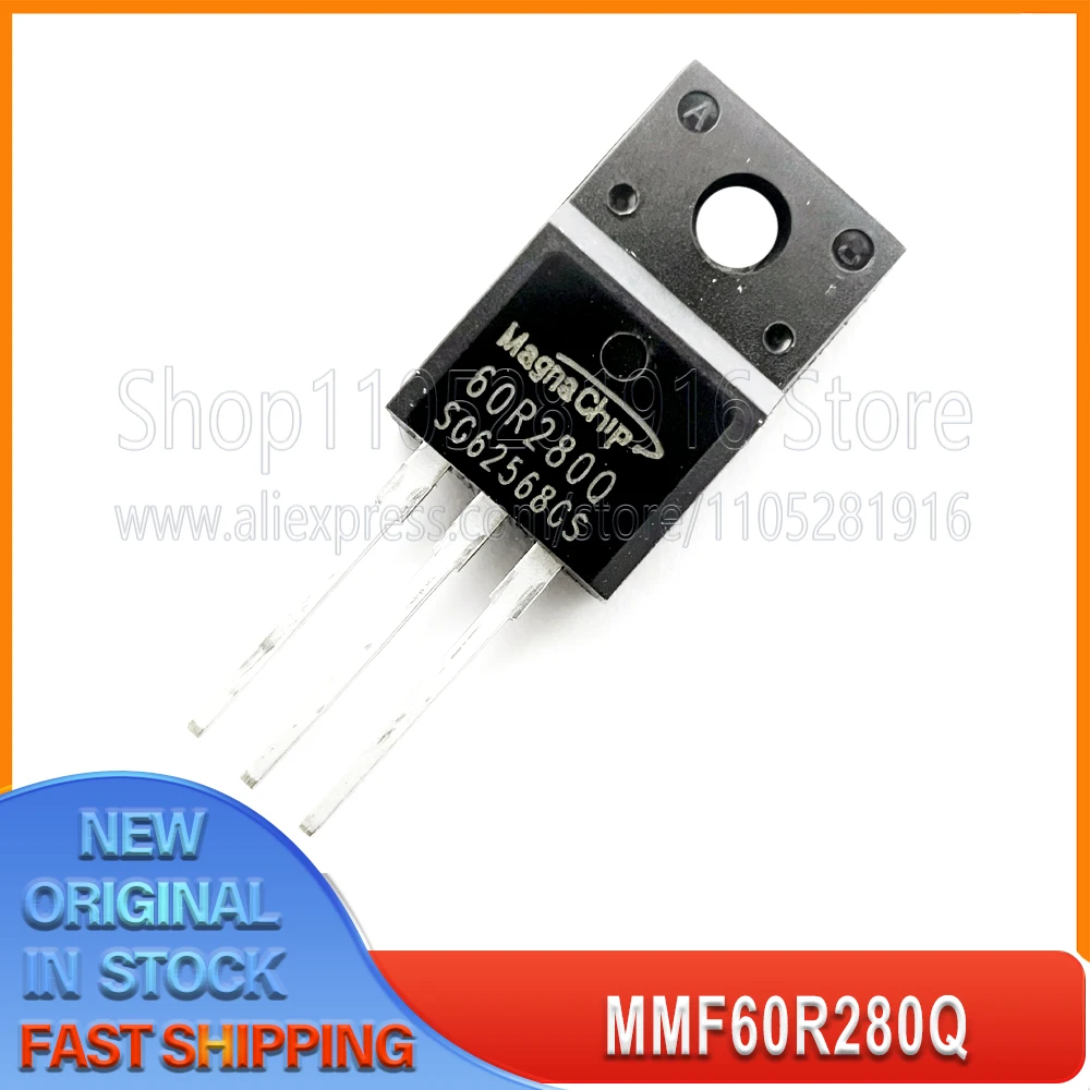10PCS~100PCS/LOT 60R280Q MMF60R280Q TO-220F    100% New  Stock