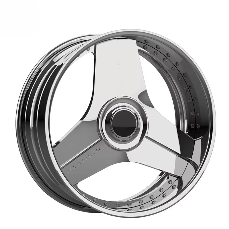 

Classic 3-Spoke Style 22x12 Forged Wheels | 18-24Inch | 5x112 5x114.3 5x120 5x130 | For Porsche 911, Tesla Model S Lexus RC