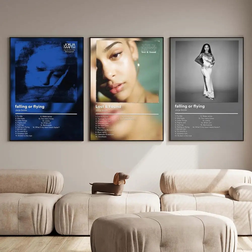 Pop J-Jorja Smith Album Poster PP Wall Decor Posters Celebrity Music Art Prints Bedroom Office Gift