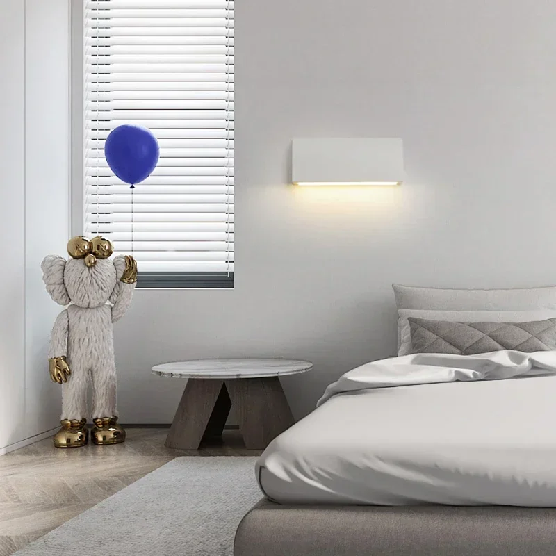 Applique Murale LED au Design Minimaliste Moderne, Luminaire Décoratif d'Nik, Idéal pour une Chambre à Coucher, un Salon, un Couloir ou des Escaliers, Nouveau Modèle