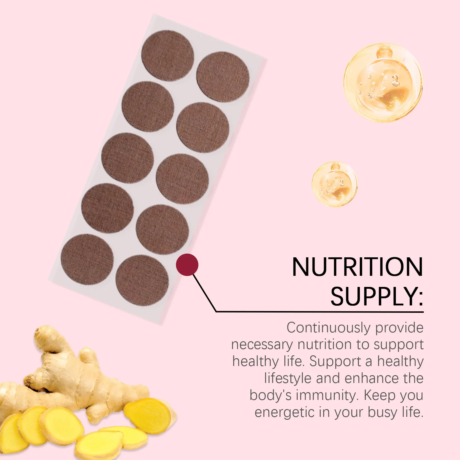 رقعة العناية بالجسم من ساوث مون تخفف التعب وتحسين الصحة وتعزز مقاومة الجسم والمناعة رقع العناية العلمية بالبشرة
