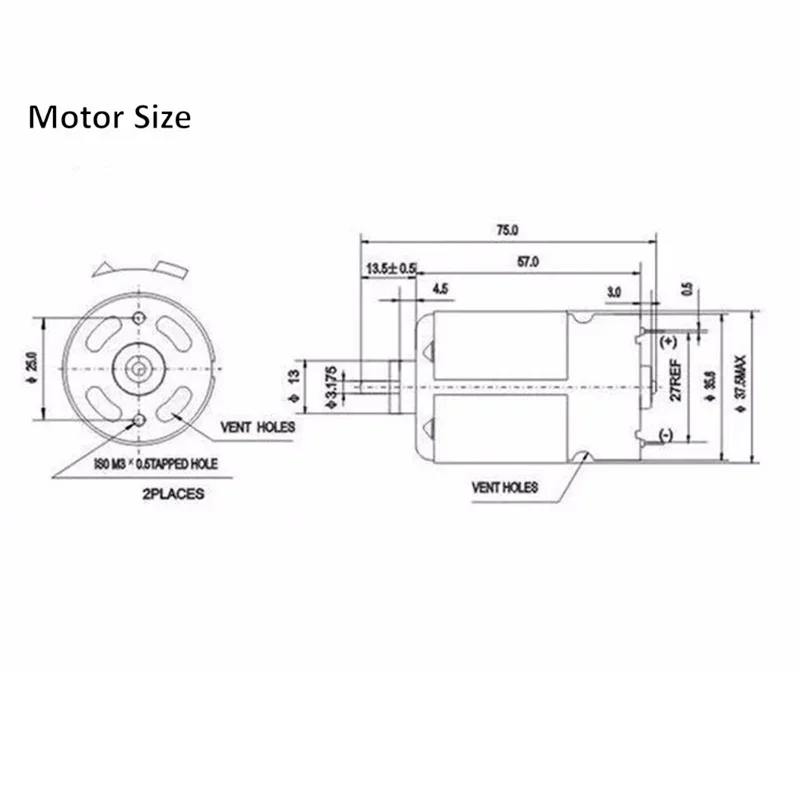 Power tool accessories 12 tooth motor 14.4V for BOSCH GSR 1440-li GSR1440-LI TSR1440-LI electric drill