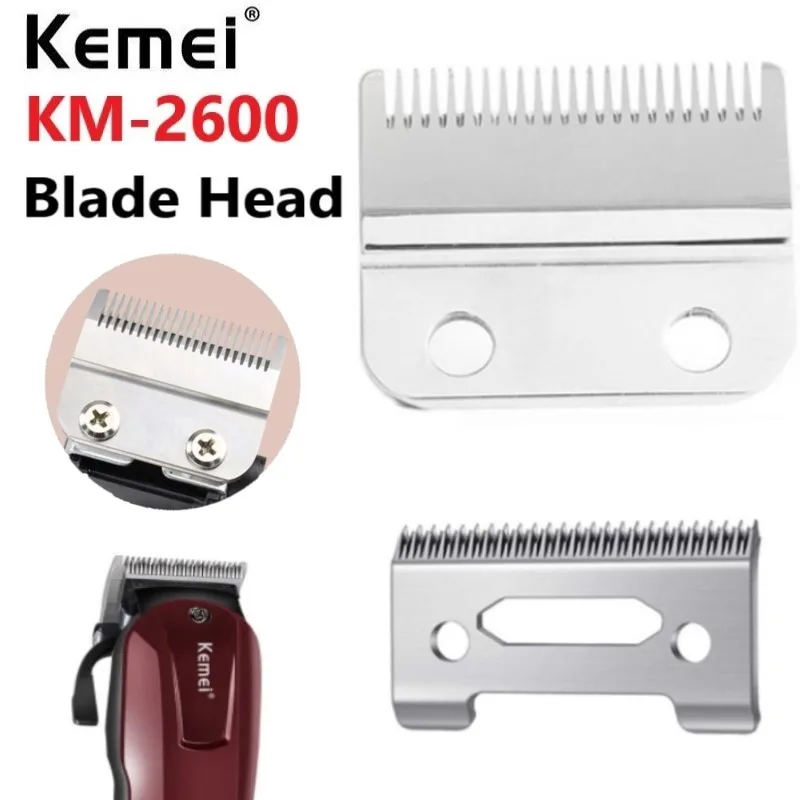 

Kemei 2600 Replacement Blade Hair Clipper Blade Barber Cutter Head For Electric Hair Trimmer Shaver Clipper Cutting Machine