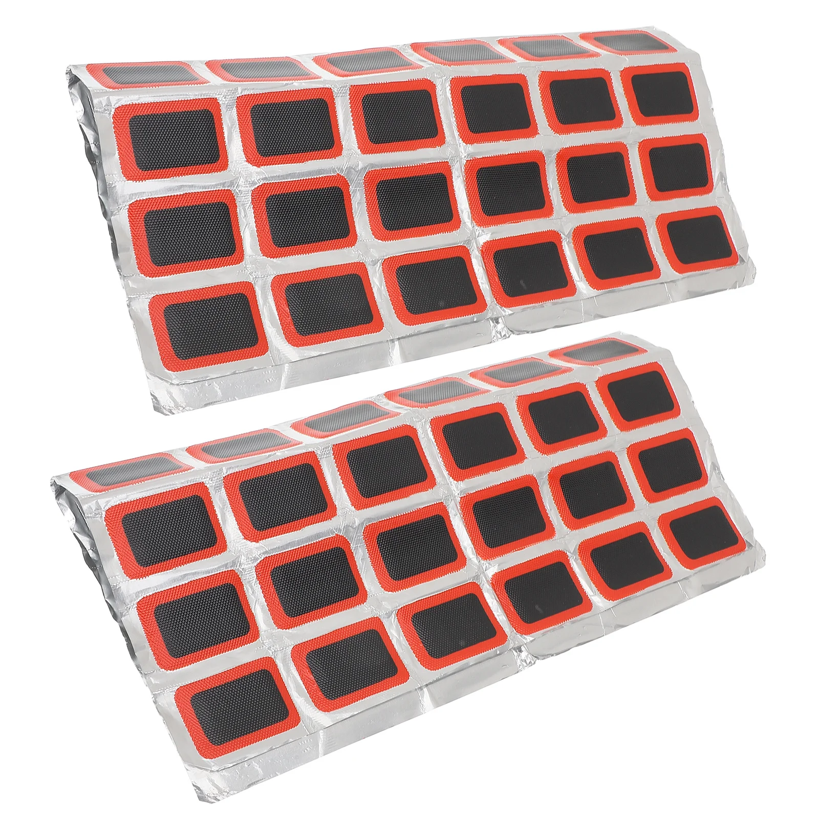 

2 Sheets 25mm Tire Patch Kit Durable Self Adhesive Bicycle Inner Tube Repair Tool for Road Mountain Outdoor Cycling