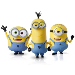 Figuras de acción de Minions para niños, juguetes de colección de Minions de dibujos animados, modelos de Minions despicables, regalos