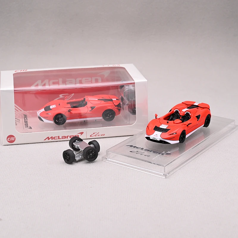 CMModel 1/64 Mclaren Elva Supercar Diecast Model