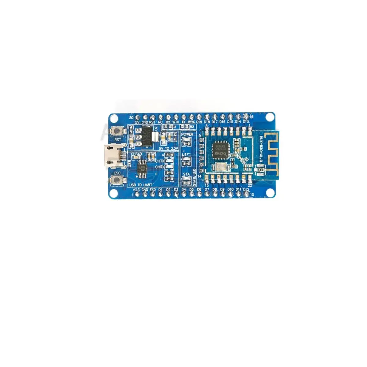 HLK-B30 WiFi Bluetooth Module Serial Port Transmit and Receive Data Transparent Transmission Wireless Module 2-in-1 BLE4.2