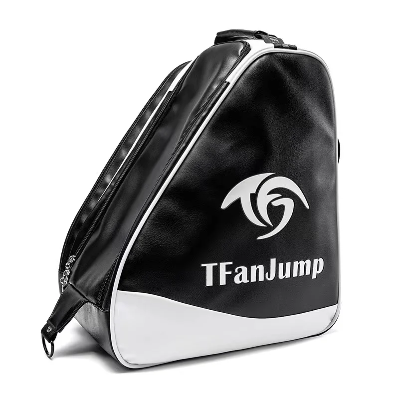 Fashion Leather Bounce Boot Backpack Outdoor Travel Packing Durable for Kangoo Jumps Shoes Gym Sports Exercise Shoulder Bag