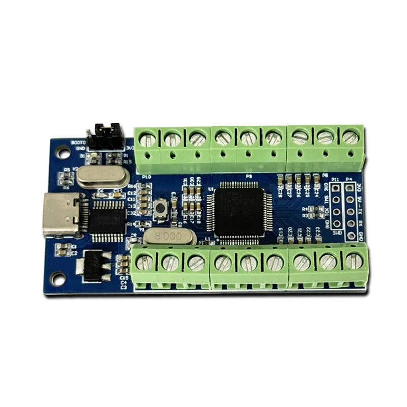 【Flash-Offre!】 2X Interface USB 16 canaux 12 bits AD échantillonnage Acquisition de données STM32 Uart Communication ADC multifonction Modu