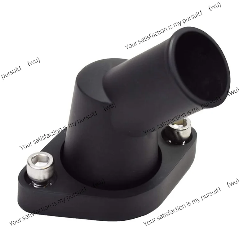 

SBC BBC 45° Swivel Polished Water Neck Thermostat Housing for Chevy 327 350 396 454 502 Silver