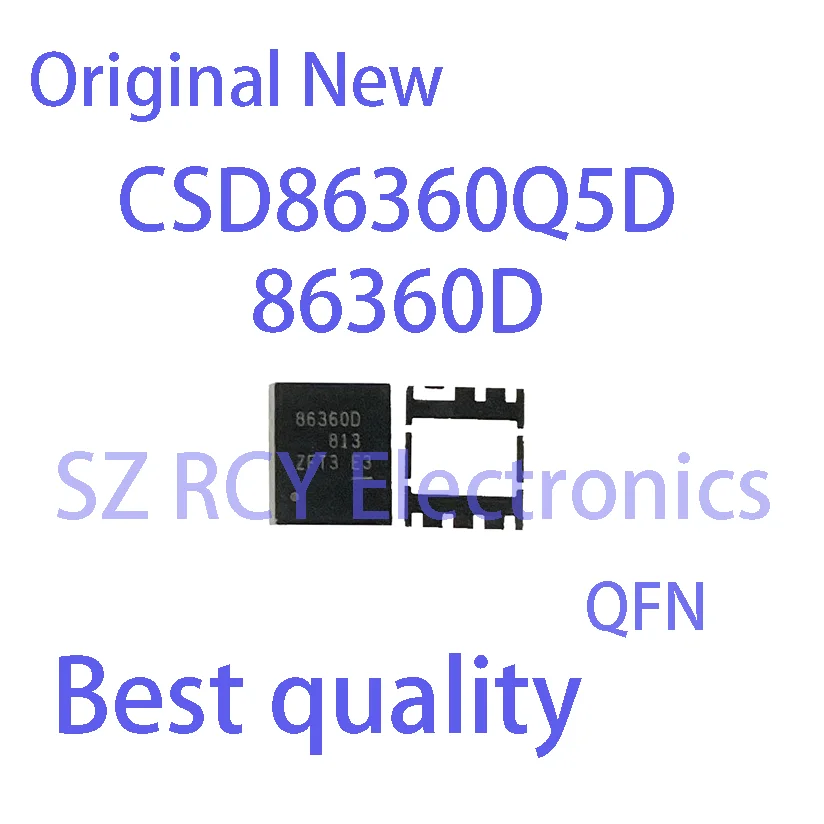 (2-5 PCS)NEW CSD86360Q5D CSD86360D 86360D QFN IC Chip electronic