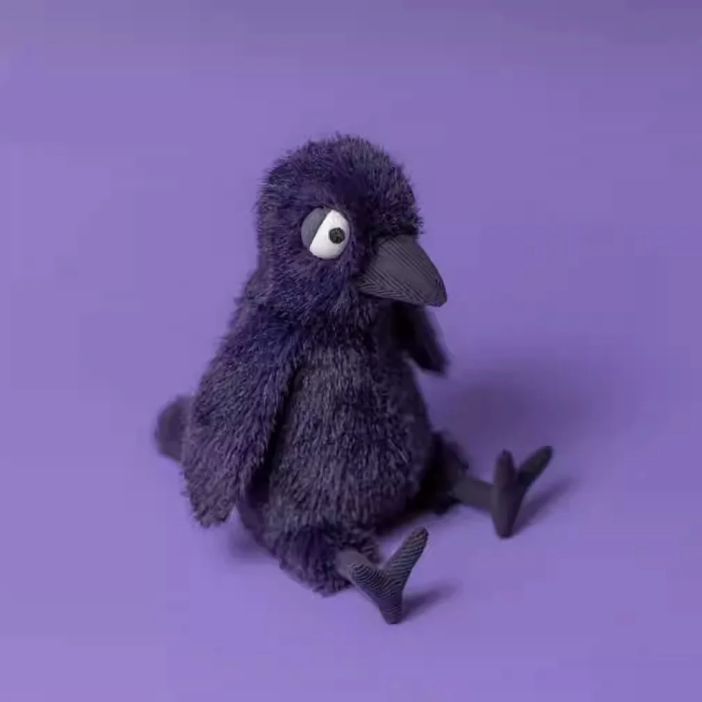 

Плюшевая игрушка-лиса Jellycat The Raven (Великобритания), забавный подарок, кукла, новинка к Хэллоуину, подарок на день рождения