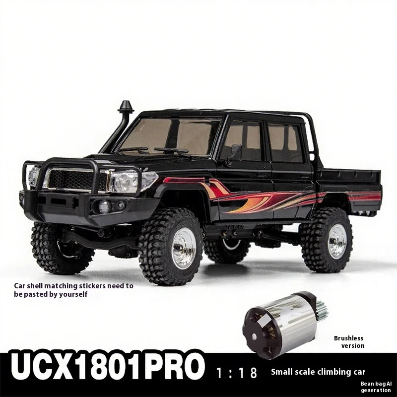 

1/18 Ucx1801 Pro Rc Car Lc79 2.4g 4wd Off-Road Pickup Brushless Simulation Truck Electric Remote Control Cars Model Toy Gift