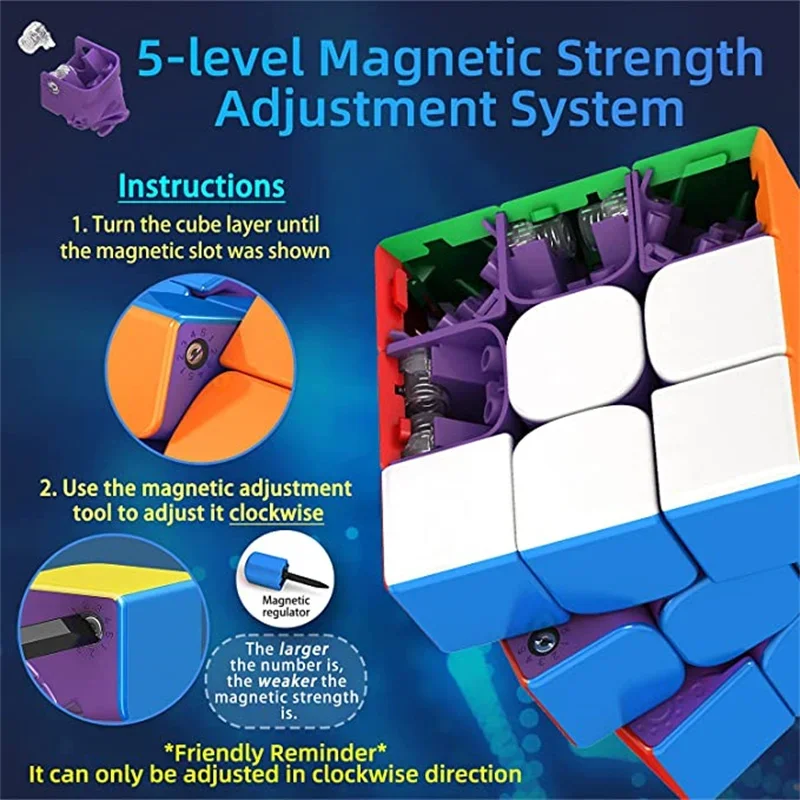 [JudyCube] MOYU WeiLong WR M MagLev 2021 3X3 lewitacja magnetyczna Weilong WRM 2021 Lite magiczna kostka prędkości profesjonalne zabawki Fidget