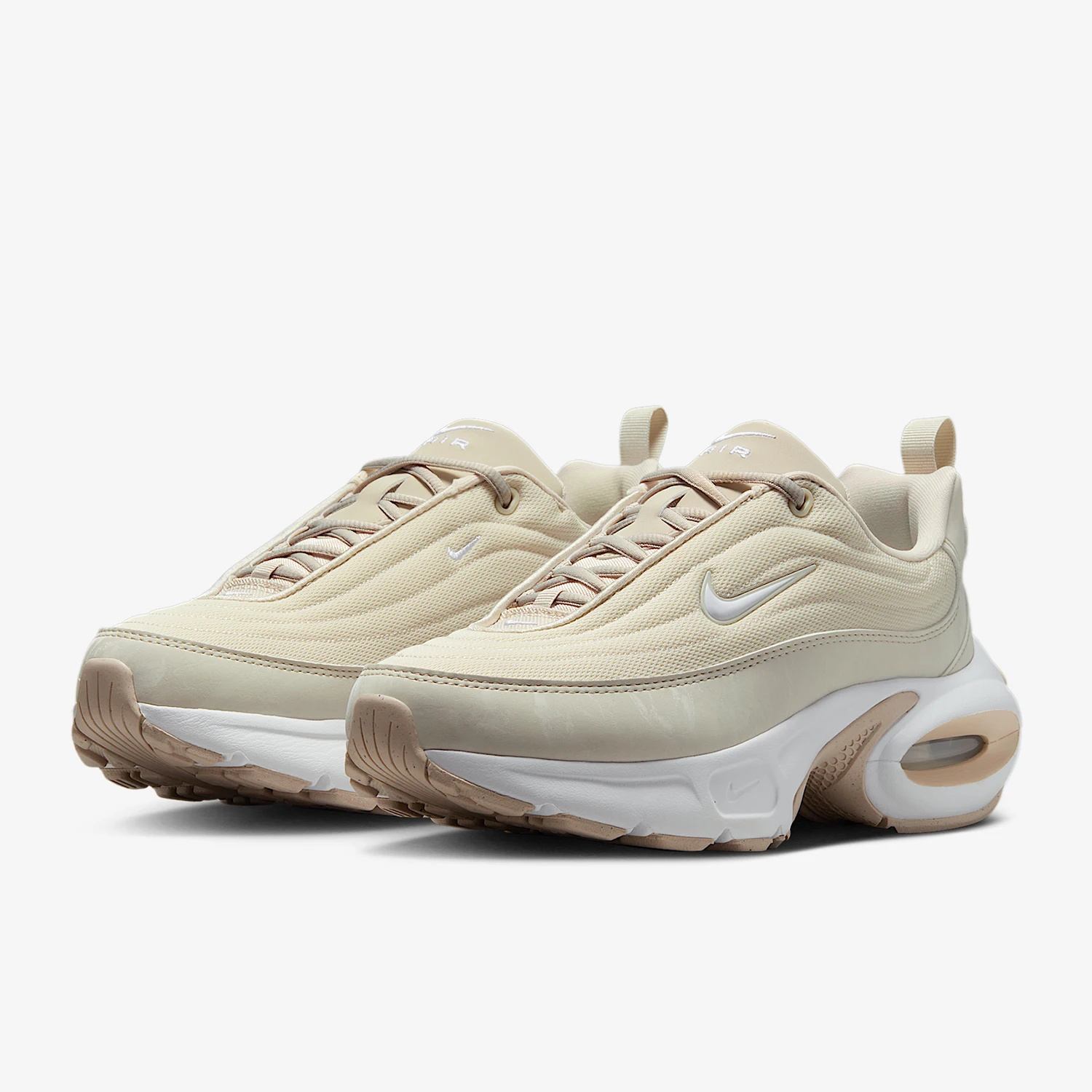 Nike Authentic Air Max Women's Air Cushion Thick Sole Wear-Resistant Cushioned Running Shoes HQ1789-100