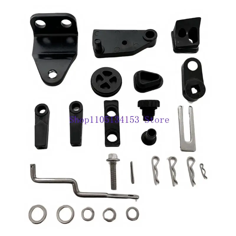 

HG89 Набор управления моторным управлением лодки 65W-48501-00 для 4 ударов F25 Двигатель Морской дроссель и смену смены