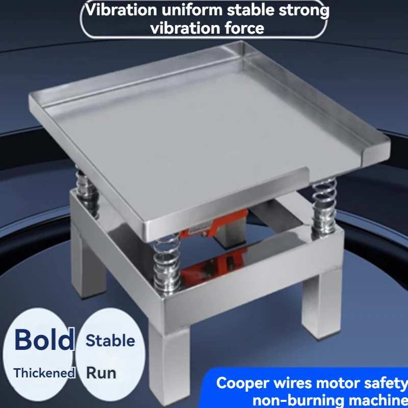 Vibration Table Small Concrete Vibration Table Cement Mortar Test Block Platform Stainless Steel Platform