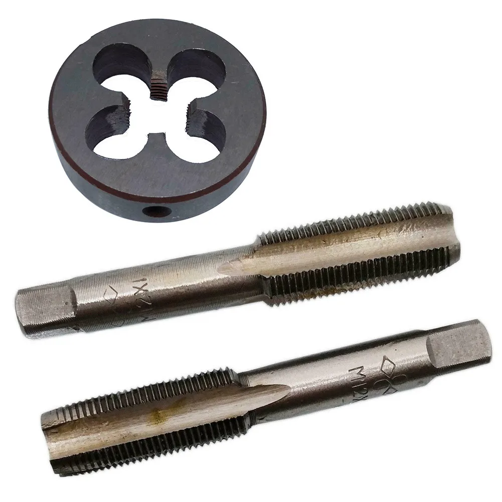 HSS Steel Toolset x 1 75mm metric taper tap and die kit tailored for right handed use with three key components