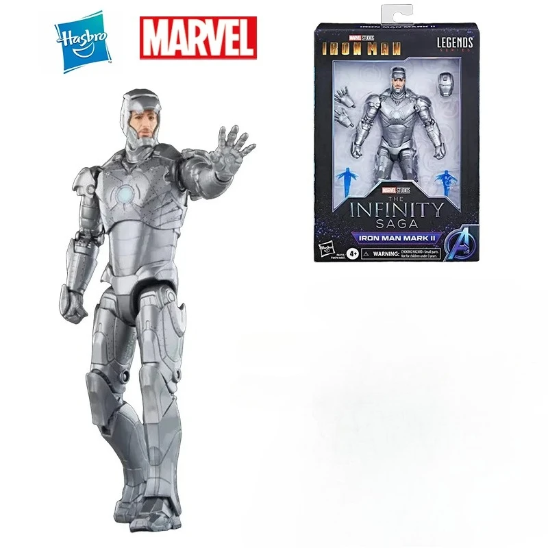 新オリジナルハスブロマーベルレジェンドシリーズインフィニティサーガアイアンマン-mk-ii-アクションフィギュア模型玩具誕生日ギフトコレクション
