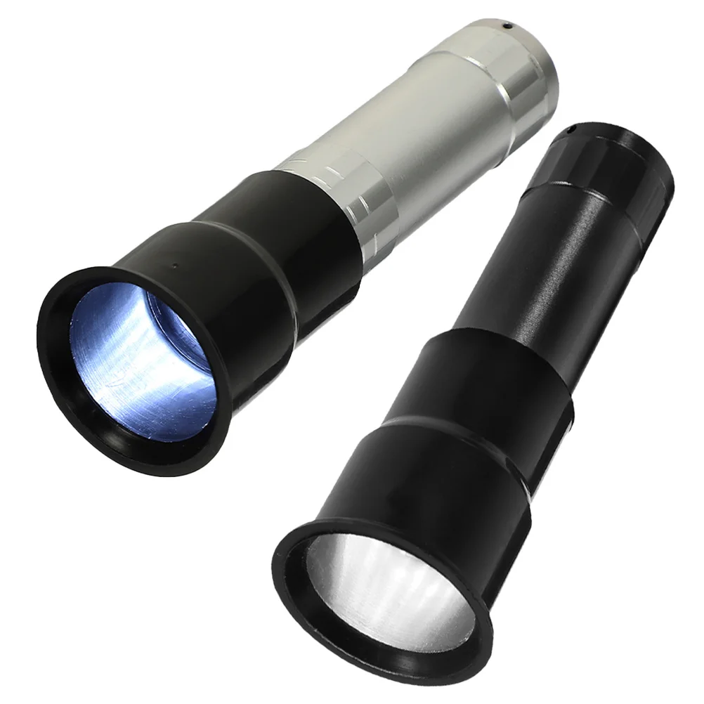 

2 Pc Portable Egg Tester Eggs Candling Flashlight Candler Chicken Incubator Lamp Aluminum Alloy Laying