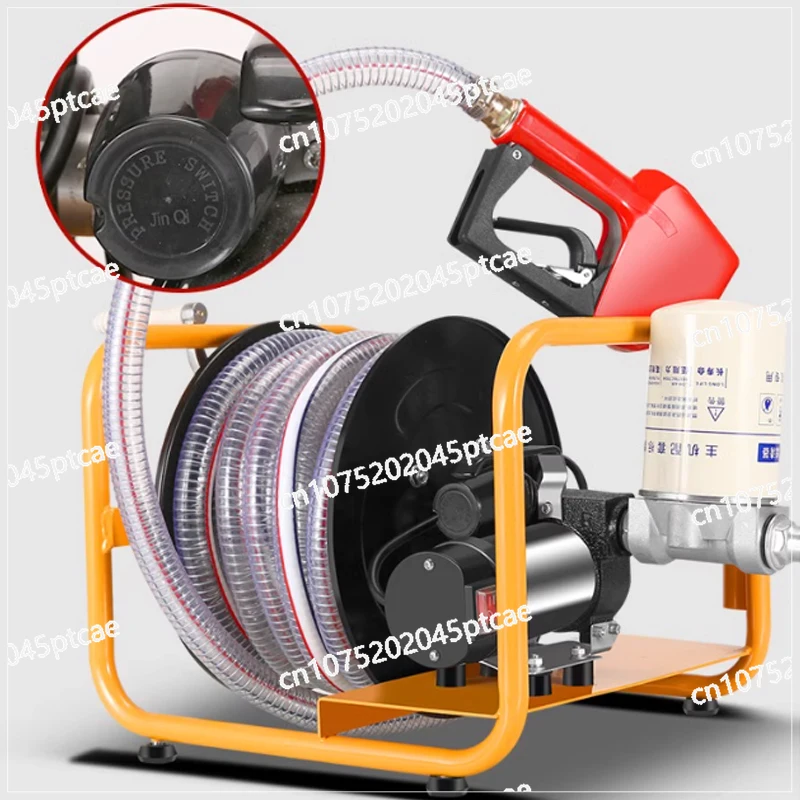 

12V/24V/220V Fuel Transfer Pump Diesel Electric Pump High Power Refueling pump Small Refueling Machine